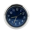 thumbnail image 2 of Anvazise Car Clock Round Digital Button Battery Operated High/Low Temperature Resistant Noctilucent Car Decoration Adhesive Tiny Dashboard Car Quartz Clock for Automobile Style D One Size, 2 of 13