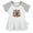 Gray Raglan Dresses #A, variant on Football It's In My DNA Funny Dresses For Baby, Newborn Babies Skirts, Infant Princess Dress, 0-24M Kids Graphic Clothes (White Sleeveless Dresses, 0-6 Months)