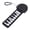 Monochrome mini pian, variant on Light weight Foldable Silicone Electronic Piano Hand Roll Desktop Practice Instrument For Beginners Outdoor Use