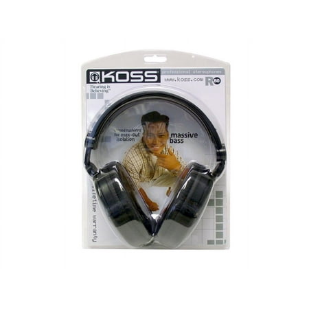 UPC: 0021299131978 | Koss Closed-Back Circumaural Stereo Headphones  Black