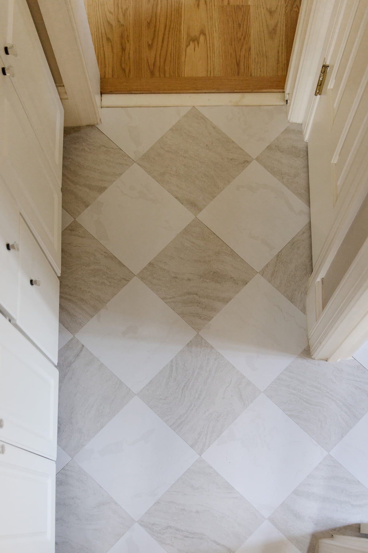 Chris Loves Julia Bonneville Beige Peel & Stick Floor Tiles