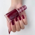 thumbnail image 2 of Burgandy Mist #635 & Matching Polish Set - DND Gel & Lacquer, 2 of 2