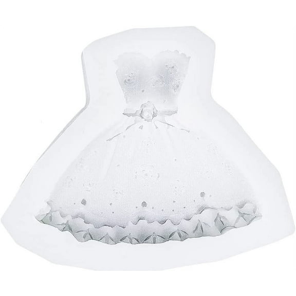 O'Creme Silicone Fondant Mold, Gown