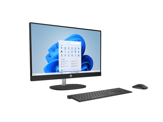 HP Essential All-in-One Computer 23.8" FHD AMD Ryzen AI 5, 16 GB;512 GB SSD