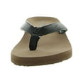 thumbnail image 3 of Flojos Womens Faux Leather Thong Flip-Flops, 3 of 3
