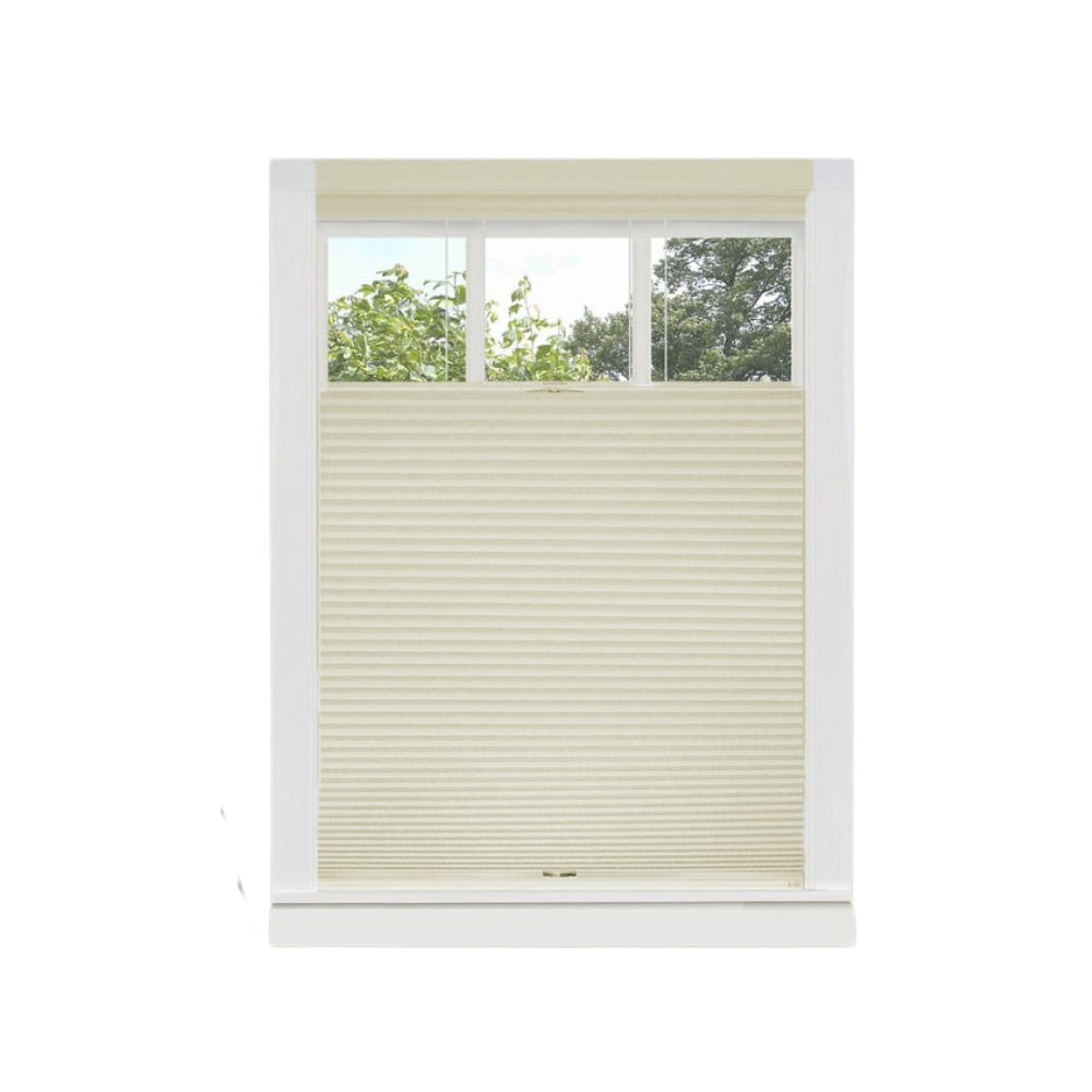 Achim Home Furnishing Window Blinds: Cordless Top-Down Bottom-Up Honeycomb Window Shade (Beige, 23" x 64")