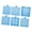 Blue, variant on Sticky Note Stencil Includes Base And Templates For Organized Memo Note Pad