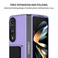 thumbnail image 3 of Mantto for Samsung Galaxy Z Fold 4 5G, Folding Bracket Kickstand Military Grade Drop Protection,Skin-Friendly PC Back, Anti-Scratch Anti-Fingerprint case For Samsung Galaxy Z Fold 4 5G, Purple, 3 of 14