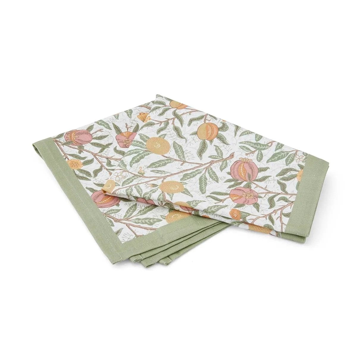 Morris & Co x Spode Fruits & Marigold Set of 2 Tea Towels Cotton 18" x 29"