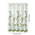 thumbnail image 3 of Elainilye Waterproof PEVA Shower Curtain with Hooks, Printed Bathroom Partition Curtain, No-Hole Installation Bath Liner for Toilet Space, Mold-Resistant Fabric, 3 of 6