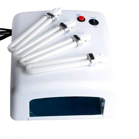 - Zimtown US 36W LED UV Nail Polish Dryer Lamp Gel Acrylic Curing Light Spa Kit + 4 Tubes