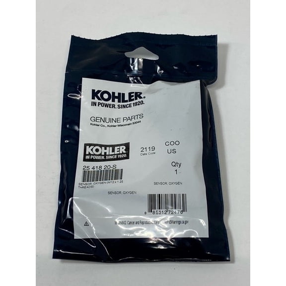 Kohler 25 418 20-S Sensor, Oxygen