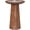 Light Cognac, variant on Pemberly Row 13" Round Solid Wood Accent Table in Light Cognac