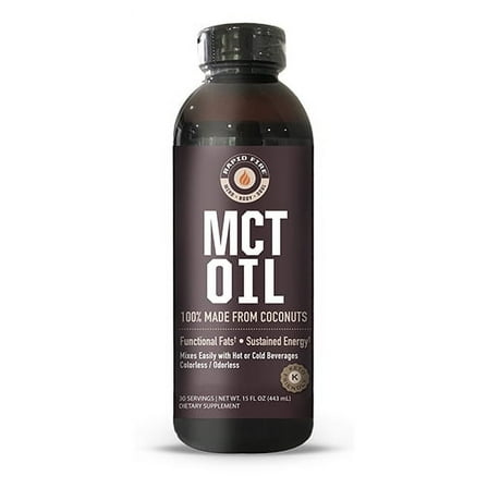 Rapid Fire MCT Oil Dietary Supplement, 15 Fl Oz, 30 Servings