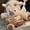White, variant on Running Plushies Cow Soft Cuddly With Moving Legs Interactive Shaking Stuffed Animal For Stress Relief Kids Adults Gift Desk Companion(pink)