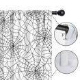 thumbnail image 4 of Blackout Kids Curtains,Halloween Spider Web Pattern Childrens Insulated Curtains Set Of 2,Bedroom Essentials,Toddler Room Decor 52x63in(132x160cm), 4 of 5