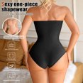 thumbnail image 6 of Bovxnpu Womens Strapless Seamless Bodysuits Shaping Top Bottoms, 6 of 9