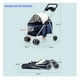 thumbnail image 4 of Coche Transportador Tipo Carreola Para Mascotas Chicas o Medianas Color Rojo Elegate, 4 of 8