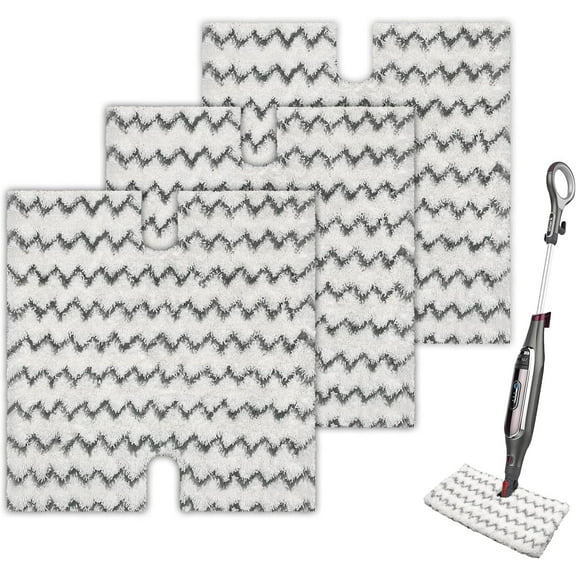 Shark Series Steam Mop Pads Replacment for Shark 3501 3973 S7000 Series Steam Pocket Mop and Shark Lift-Away Pro & Genius Pocket Steam Mop