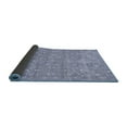 thumbnail image 2 of Ahgly Company Indoor Rectangle Abstract Blue Modern Area Rugs, 3' x 5', 2 of 4