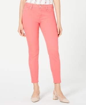 celebrity pink colored skinny jeans