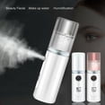 thumbnail image 2 of ziyahi Face Humidifier Facial Skin Care Moisturizing Mist Sprayer USB Rechargeable Mini Atomizer, White, 2 of 7