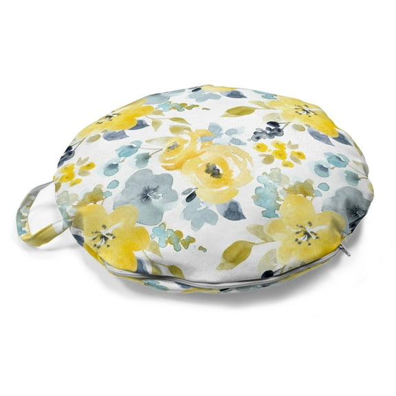 Ambesonne 18" x 18" Christmas Holiday Thanksgiving Polyester Memory Foam Floor Pillow