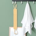thumbnail image 5 of Unique Bargains Drawstring Back Bath towel for bathroom 33.46"x3.94" 1 Pc Yellow, 5 of 7
