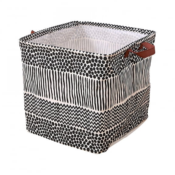 LAMIRO Small Foldable Laundry Basket Hamper Holder Portable Collapsible Laundry Hamper Storage Basket Bin with Handles for Household Items
