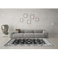 thumbnail image 3 of Ahgly Company Indoor Square Oriental Gray Traditional Area Rugs, 4' Square, 3 of 4