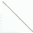 thumbnail image 2 of 14K White Gold 4.25mm Fancy Link Chain 24 Inch, 2 of 5