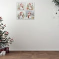 thumbnail image 3 of Canvas Wall Art Snowman - Set of 4, 3 of 4