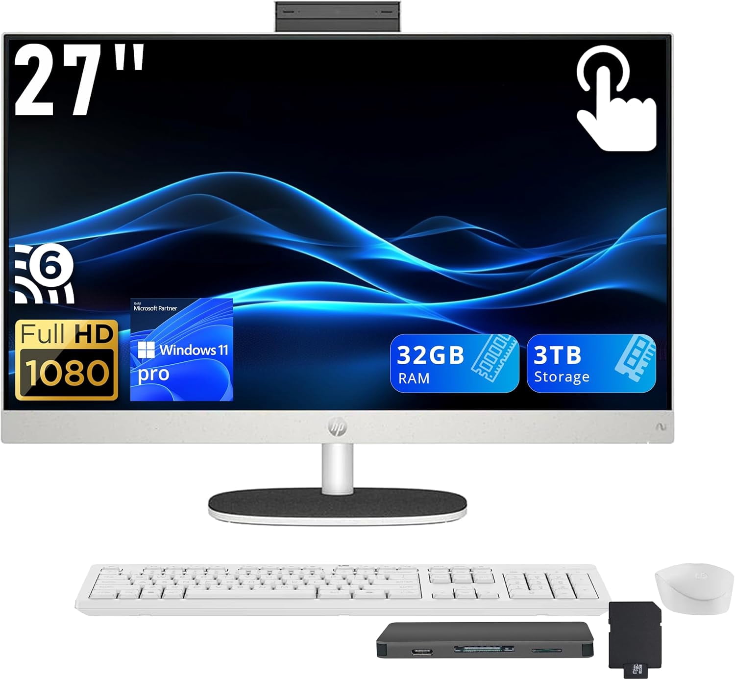 HP ENVY 27-b114 - All-in-one - Core i7 7700T / 2.9 GHz - RAM 16 GB