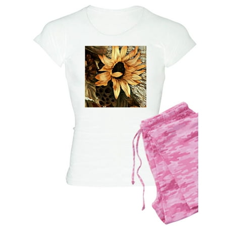 

CafePress - Sunflower Pajamas - Women s Light Pajamas