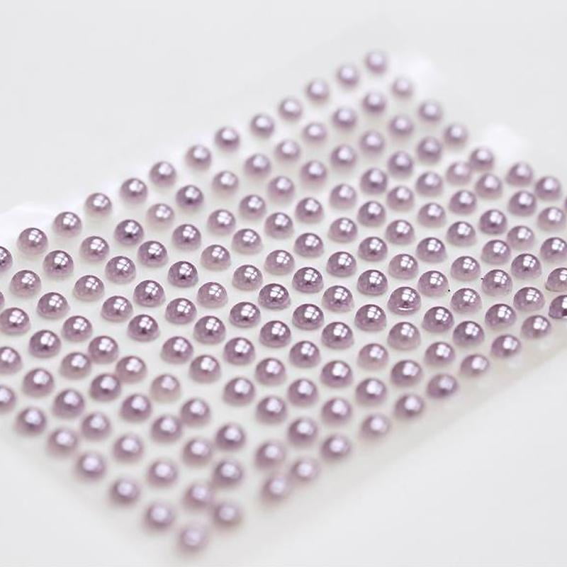 Self Adhesive Rhinestone Sheets 1056 PCS Lavender Rhinestone