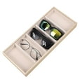 thumbnail image 5 of Sunglasses Holder Organizer Eyeglass Storage Case for Desktop Drawer Dresser Beige, 5 of 8