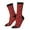3 Black, variant on Snowflakes On A Buffalo Plaid Print Adult Socks for Men & Women,Calf Socks, Ankle Socks,Boots Socks,Breathable Casual Sock,Unisex Crew Socks