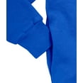 thumbnail image 7 of Soft  Cozy 100% Cotton Fleece Zip Hoodie with Inner Pockets | Crayon Blue, 7 of 7