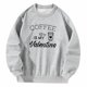 thumbnail image 4 of Sudadera con capucha para mujer, ropa de otoño, cuello redondo, clásico, informal, otoño e invierno, camisetas de manga larga, ropa deportiva para , XL, 4 of 10