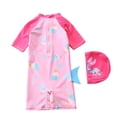 thumbnail image 4 of 3-4 T Kids Bathing Suits Girls Girls Surf Rash Guard Swimsuit Baby Sun Swimwear For Toddler, 4 of 4