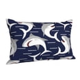 thumbnail image 2 of Kll Angry Shark Pillow Covers Envelope Closure,Super Soft And Cozy Fuzzy Fleece Pillow Case Cover 20"X30", 2 of 9