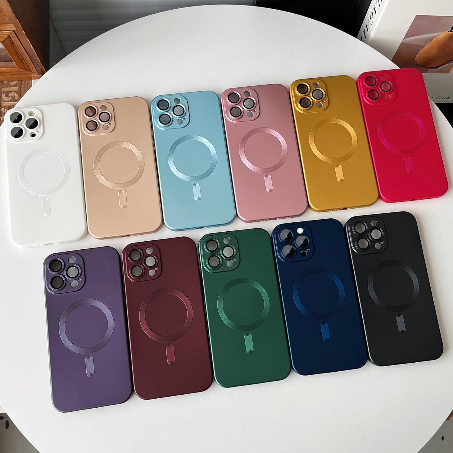 Magnetic Case for iPhone 15 Pro Max Phone Case for Women