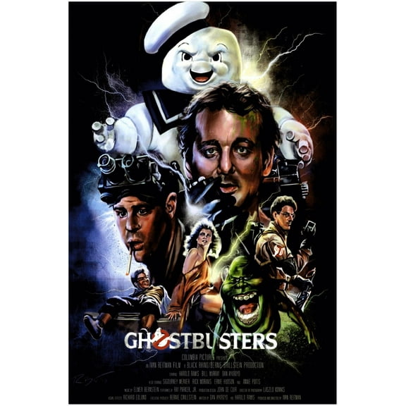 Ghostbusters - 1984 - Alternate Version #1 (8x12Inches)