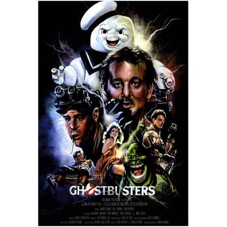 Ghostbusters - 1984 - Alternate Version #1 (8x12Inches)