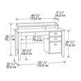 thumbnail image 3 of Bowery Hill Desk in Jamocha Wood, 3 of 3