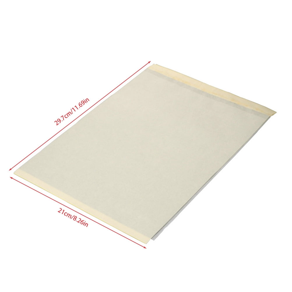 Tattoo Transfer Paper Carbon Transfer Stencil Paper for Tattooing to Skin, 4 Layers Thermal Stencil DIY, (Pack of 5/10/15)