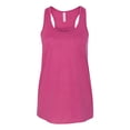 thumbnail image 1 of Bella Ladies Flowy Racerback Tank, L, Berry, 1 of 2