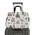 thumbnail image 2 of FORMRS 16" Laptop Bag Carrying Sleeve Case with Handle Travel Shoulder Briefcase, White Nordic Christmas House, 2 of 8