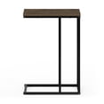 thumbnail image 6 of Furinno CAMNUS C-shape Metal Frame Nightstand Side/End Table Columbia Walnut, 6 of 6