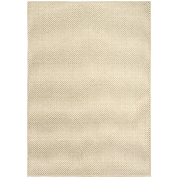 Nourison Home Tulum 5'3" x 7' Cream Outdoor Rug